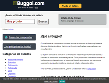 Tablet Screenshot of buggol.com